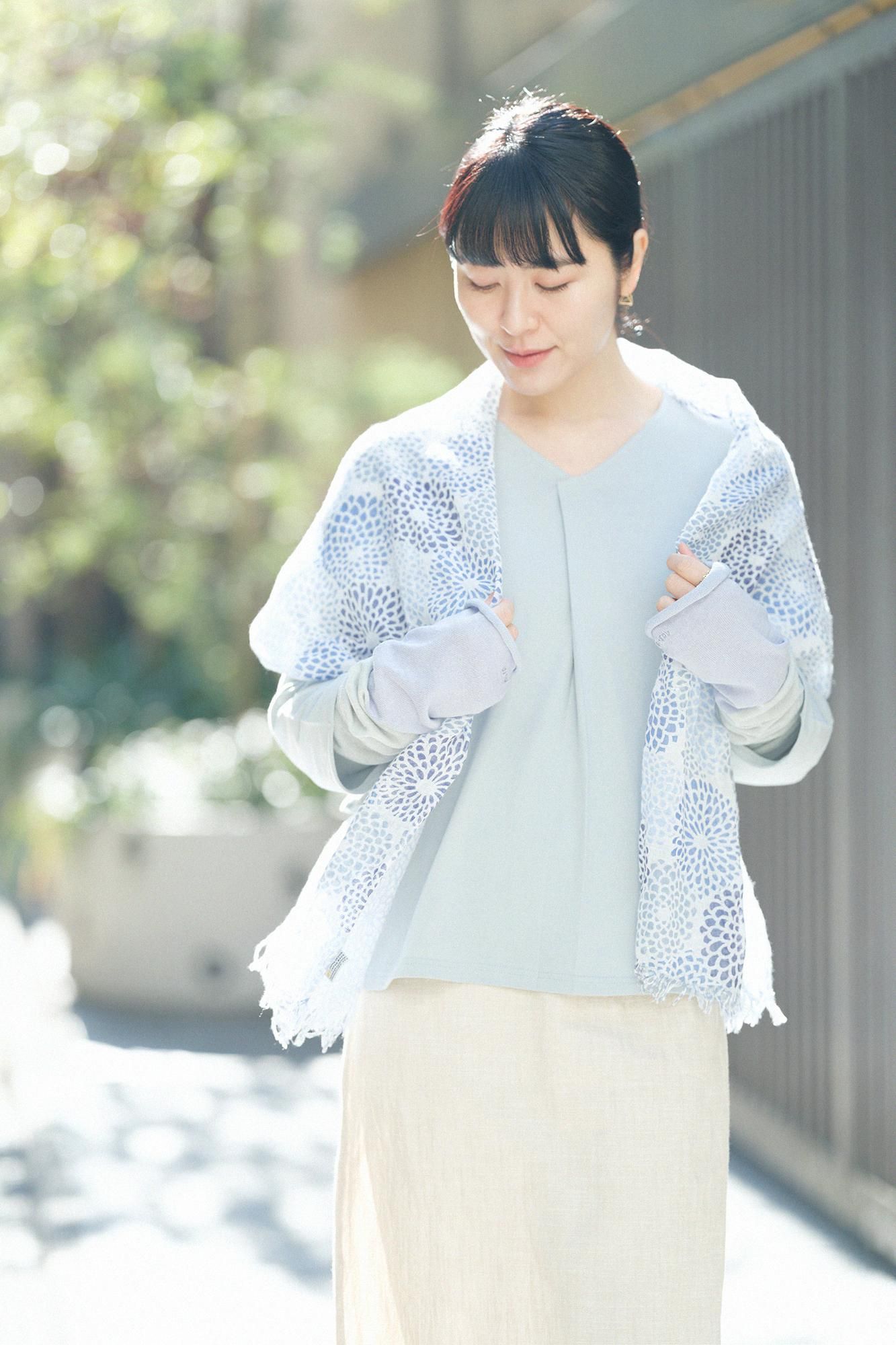 SOU・SOU ソウソウ 薙刀袖襞ジバン ほほえみ Ｌサイズ SOU・SOU ソウソウ 薙刀袖襞ジバン ほほえみ Lサイズ 薙刀袖襞